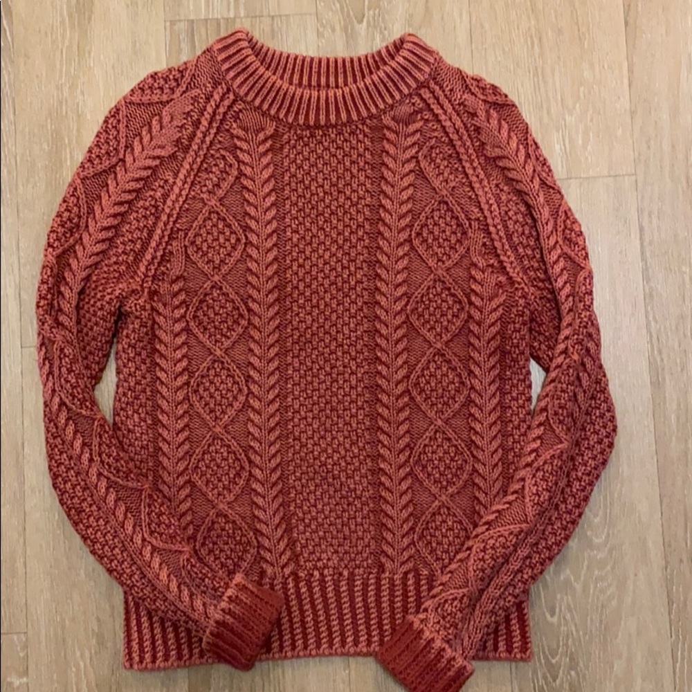 L.L Bean Signature Fishermen sweater Small
